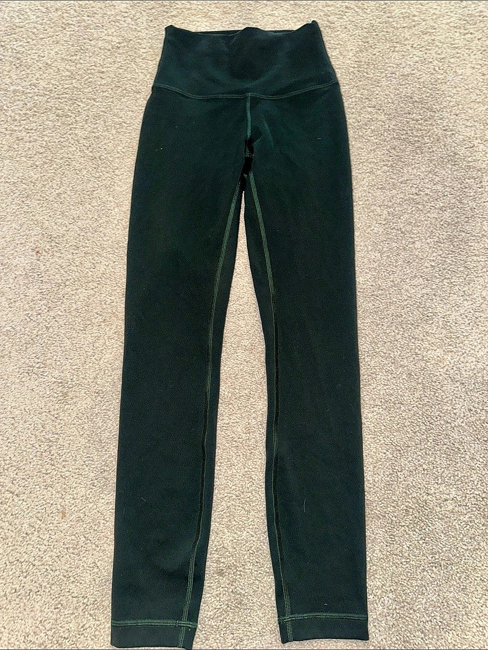 lululemon Wunder Train High-Rise Tight 25" Black Leggings Size 2